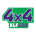 Miscellaneous Lime Green Kawasaki 400 4x4 Sticker