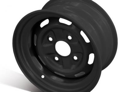 Miscellaneous Steel Rim | Black | 12x7.5 | 4/110 PCD | offset -21 | Rear