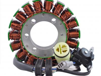 Vehicle Generator Parts Yamaha YFM700R Raptor Stator Coil For  | Replaces 1S3-81410-00-00