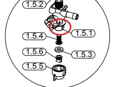 Miscellaneous Fimco | Quick TeeJet | Nozzle Body 1/2in |  Single Left | Part of  ATV-BK-710