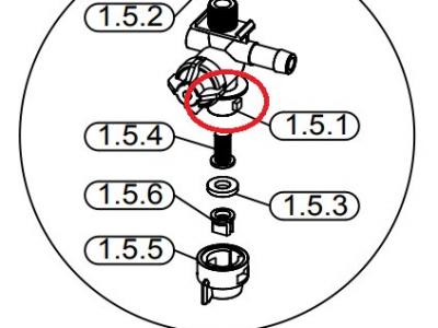 Miscellaneous Fimco | Quick TeeJet | Nozzle Body 1/2in |  Single Left | Part of  ATV-BK-710