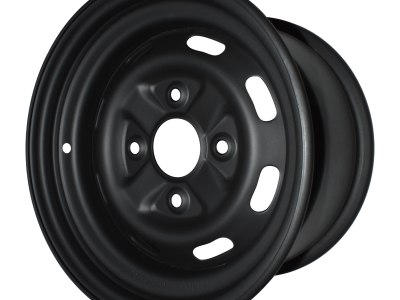 Miscellaneous Steel Rim MATT Black 12x7.5 4/110 PCD offset +40 Rear (IRS)