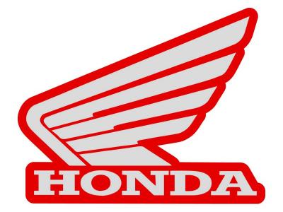 Miscellaneous Honda 'Wing' Left Hand Tank Sticker 133mm
