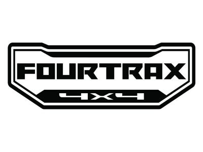 Miscellaneous Honda | TRX 420 | Fourtrax | 4x4 Sticker | Front Centre