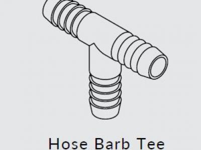 Miscellaneous Fimco | Hose Barb Tee | 3/8”x3/8”x3/8” | Polypropylene/Nylon Inserts