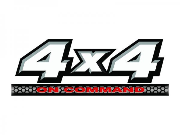 Miscellaneous Yamaha 4X4 On Command Sticker