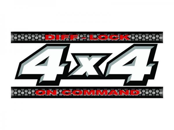 Miscellaneous Yamaha 4X4 Diff Lock Sticker