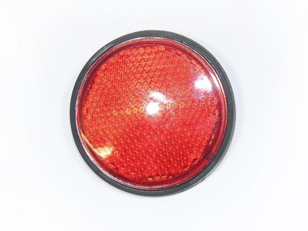 Miscellaneous Round Red Reflector With 6mm Mounting Bolt