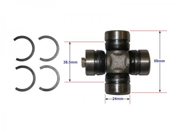 Motor Vehicle Engine Parts Universal Joint - Kawasaki - KVF 360-750/ Suzuki 700 See Fitment below - Rear
