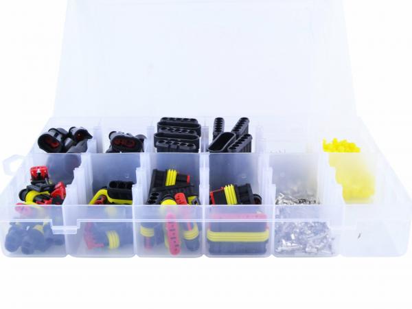 Miscellaneous Connector Kit | AMP | 386pcs | TE Connectivity 2,3,5,6 Way